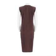 Pleated Sleeveless Dress