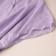 Half Placket Boxy Woven Dress