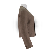 Cropped Linen Jacket