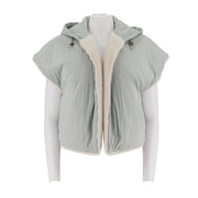 Short And Warm Woolen Vest