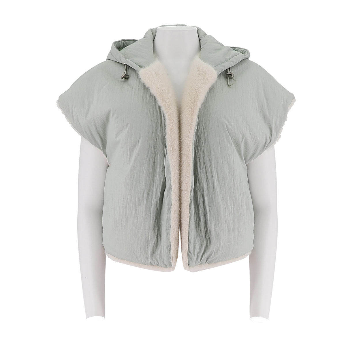 Short And Warm Woolen Vest