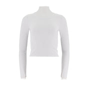 Fitted Crew Neck Sweater