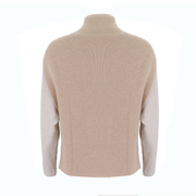 High Neck Knitted Vest