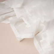 Lace Bodice Long Woven Dress