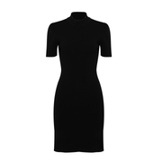 Women'S High Neck Pullover Dress