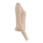 Round Neck Slim Fit Short Pullover Sweater