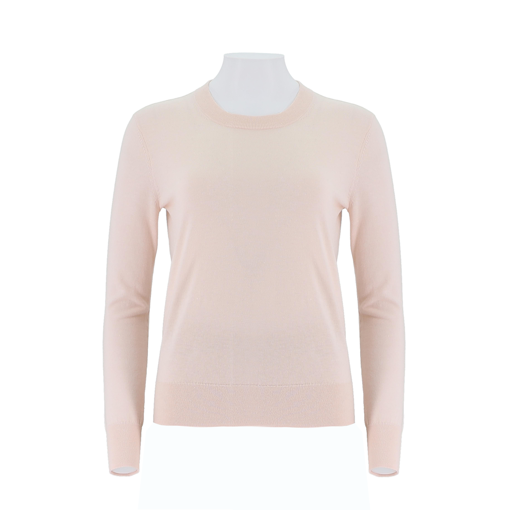 Women'S Long Sleeved Round Top