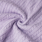 Collared Cable Knit Vest