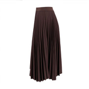 Pleated Design Half Skirt