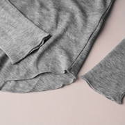 Cashmere High Neck Long Sleeved Base Sweater