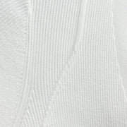Round Neck Slim Fit Cut Sleeve Dress