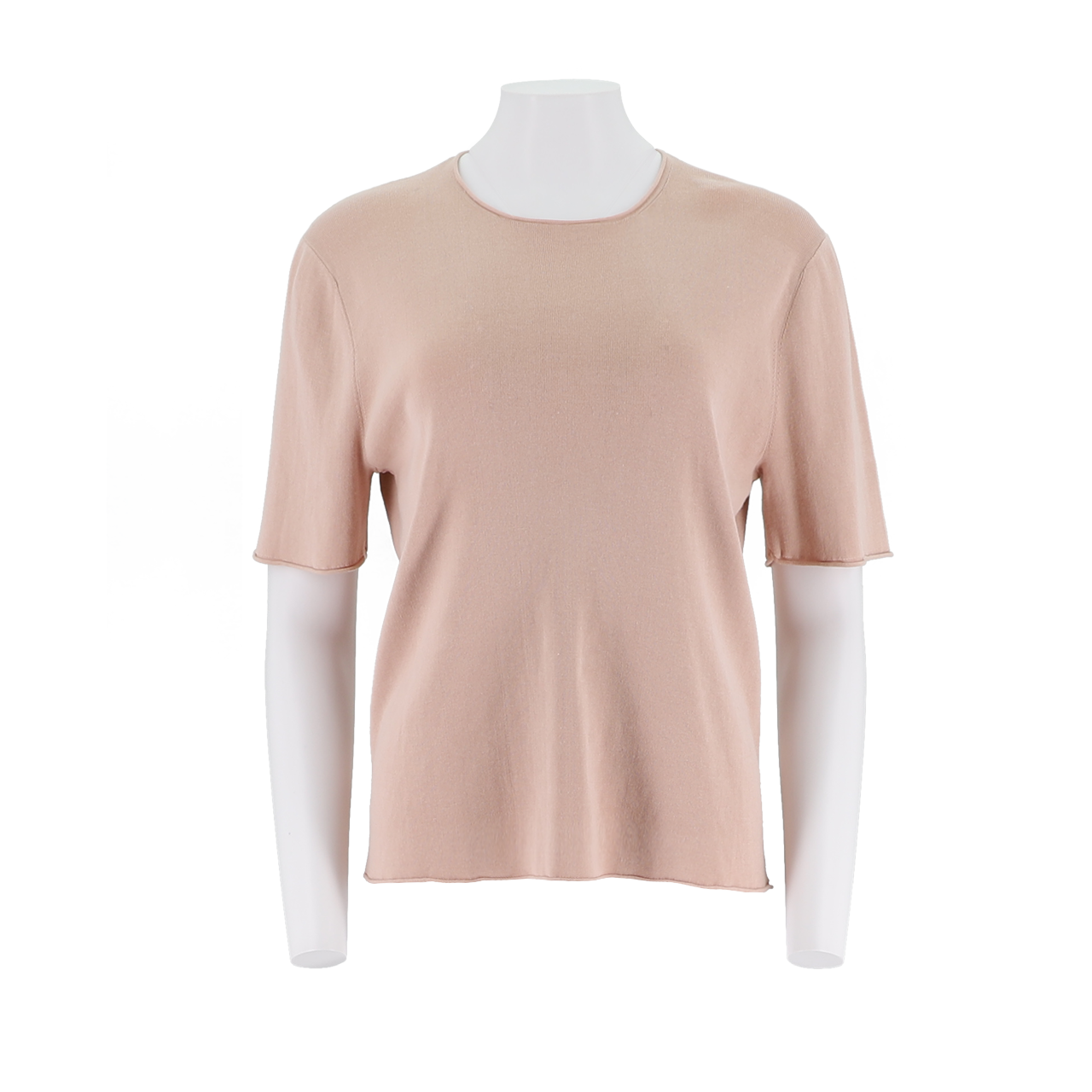 Short Sleeve Combed Cotton Pullover