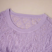 Lightweight Round Neck Knit Sweater
