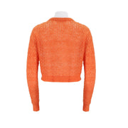 Single Breasted Knitted Sweater Jacket