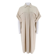 Polo-Collar Shirt Dress