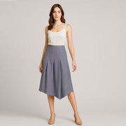 Asymmetrical Midi Skirt