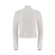 Round Neck Knitted Pullover Sweater