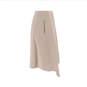 Asymmetrical Midi Skirt