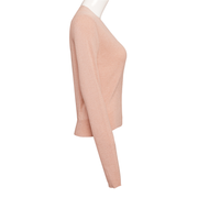 Women'S V-Neck Long Sleeved Open Chest