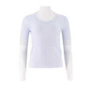 Round Neck Lightweight Knitted Pullover Sweater