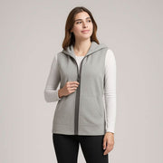 Hooded Sweatshirt Vest