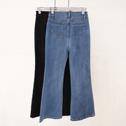 Ladies' Micro Flared Denim Jeans