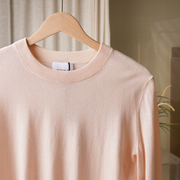 Women'S Long Sleeved Round Top