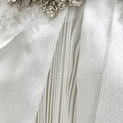 Supernova Long Satin Wedding Gown