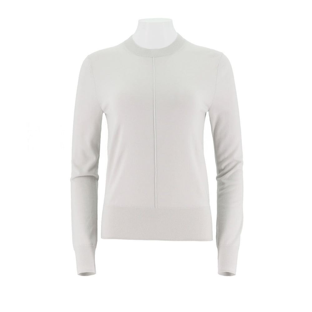 Crew Neck Basic Knit Pullover