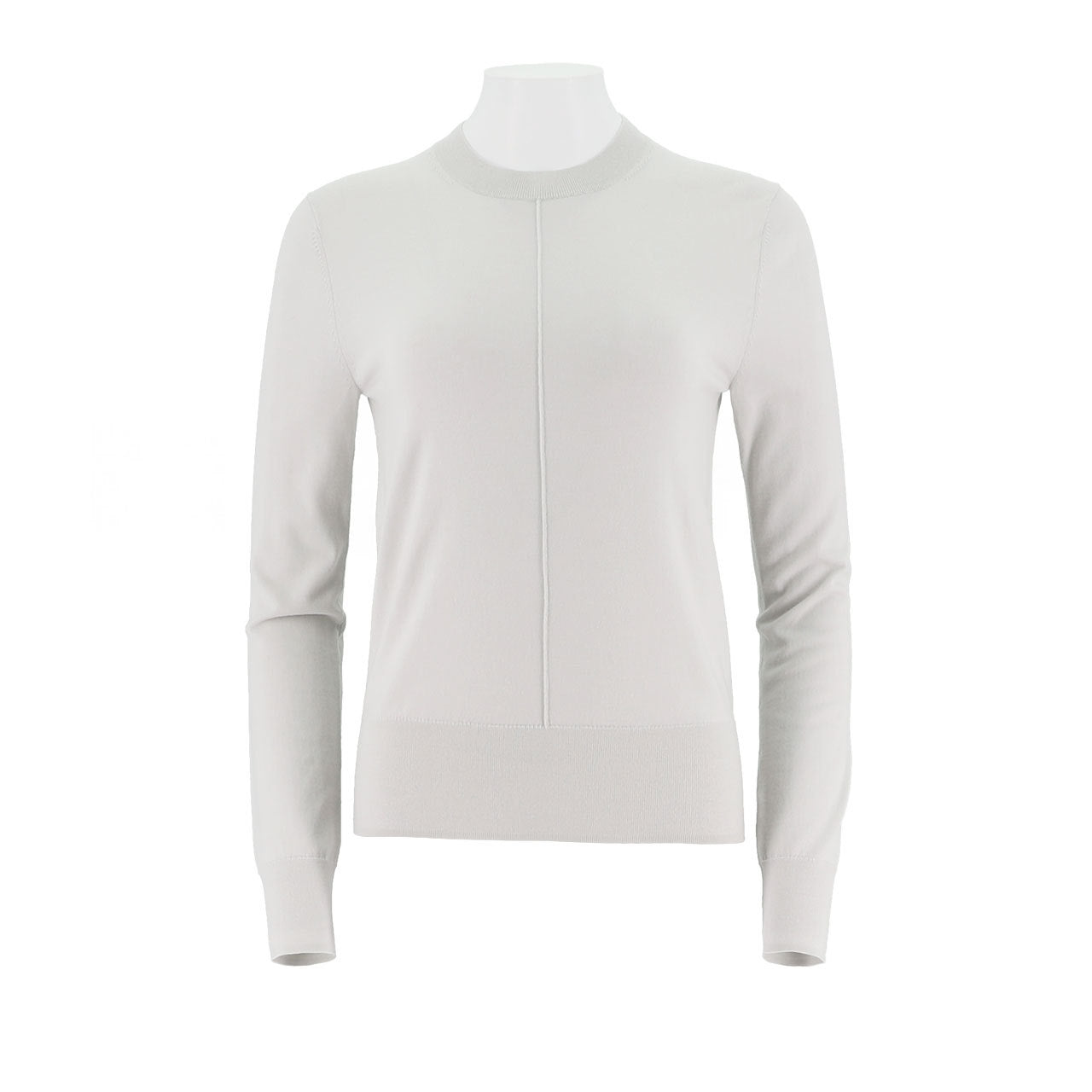 Crew Neck Basic Knit Pullover
