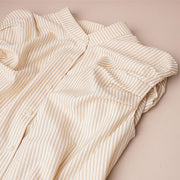 Striped Button Up Woven Shirt