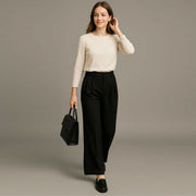 Loose Straight Leg Wide Pants