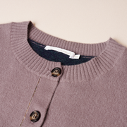 Round Neck Cardigan
