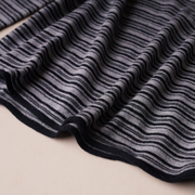 Women'S Round Neck Striped Pullover Sweater