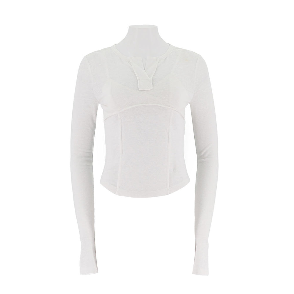 Extended Sleeve Slim Fit Pullover