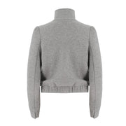 Long Sleeved Slim Fit Open Chest Sweatshirt