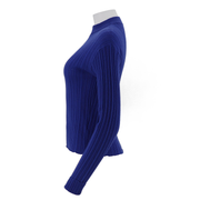 Women'S Round Neck Long Sleeved Top