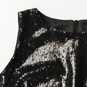 Sequined Sleeveless Dress
