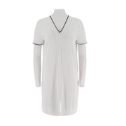 V-Neck Casual Dress