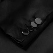 Premium Acetate Double-Sided Satin Suit Jacket
