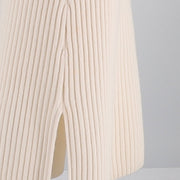 V-Neck Vest, Jumpsuit, Long Skirt