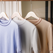 Women'S Curved Clip Short Sleeved Pullover