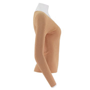 Fitted Long-Sleeve Pullover