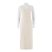V-Neck Vest, Jumpsuit, Long Skirt