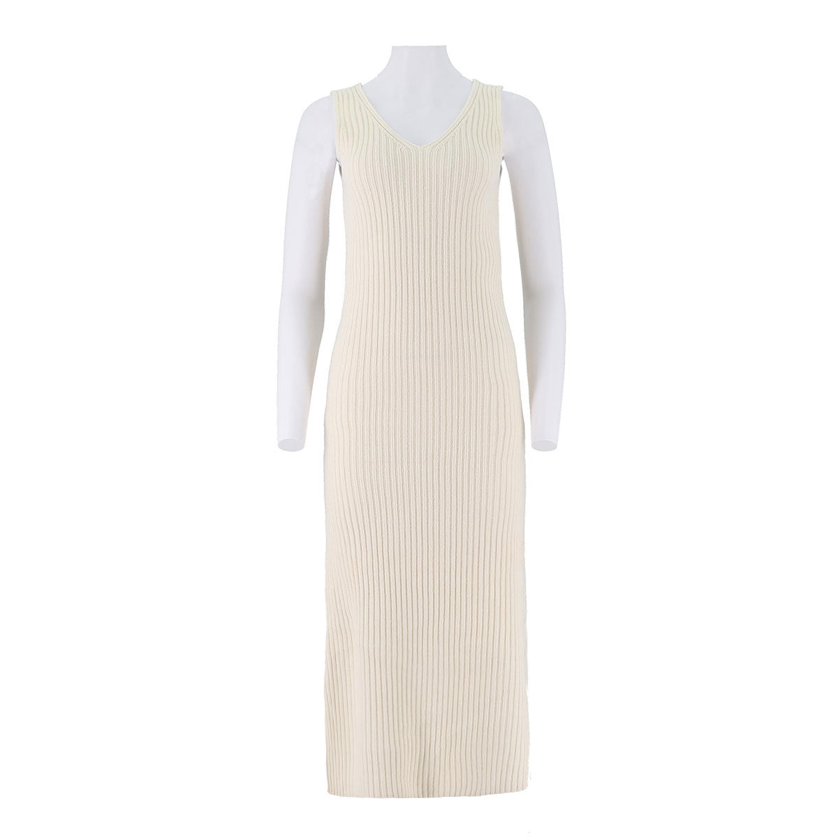 V-Neck Vest, Jumpsuit, Long Skirt