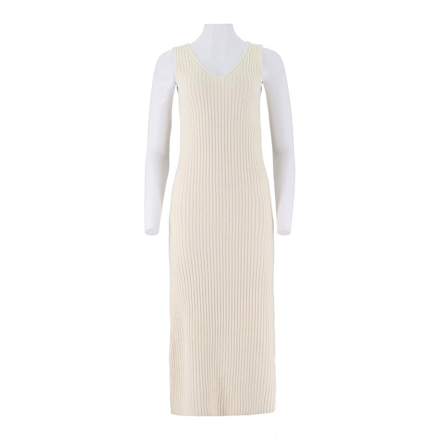 V-Neck Vest, Jumpsuit, Long Skirt