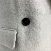 Long Woolen Lapel Vest Jacket