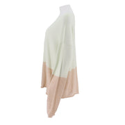 Lightweight Colorblocked Knit Pullover