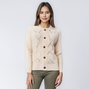 Round Neck Cardigan