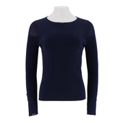 Long-Sleeve Knitted Pullover